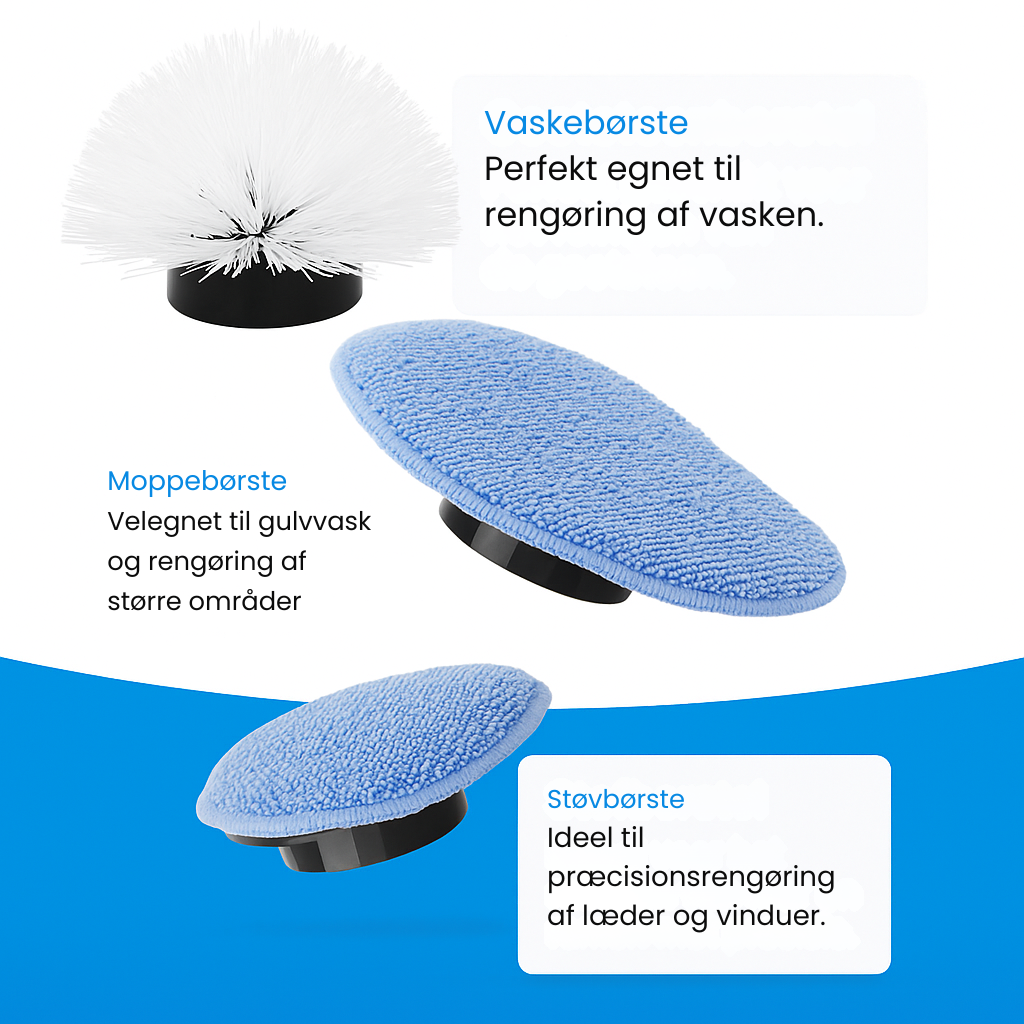 RensPro™ 9-i-1 | Slank, Kraftfuld & Smertefri Rengøring