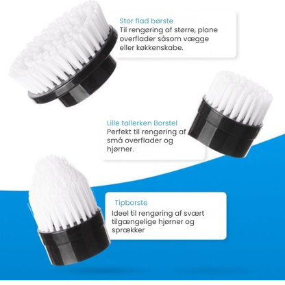 RensPro™ 9-i-1 | Slank, Kraftfuld & Smertefri Rengøring