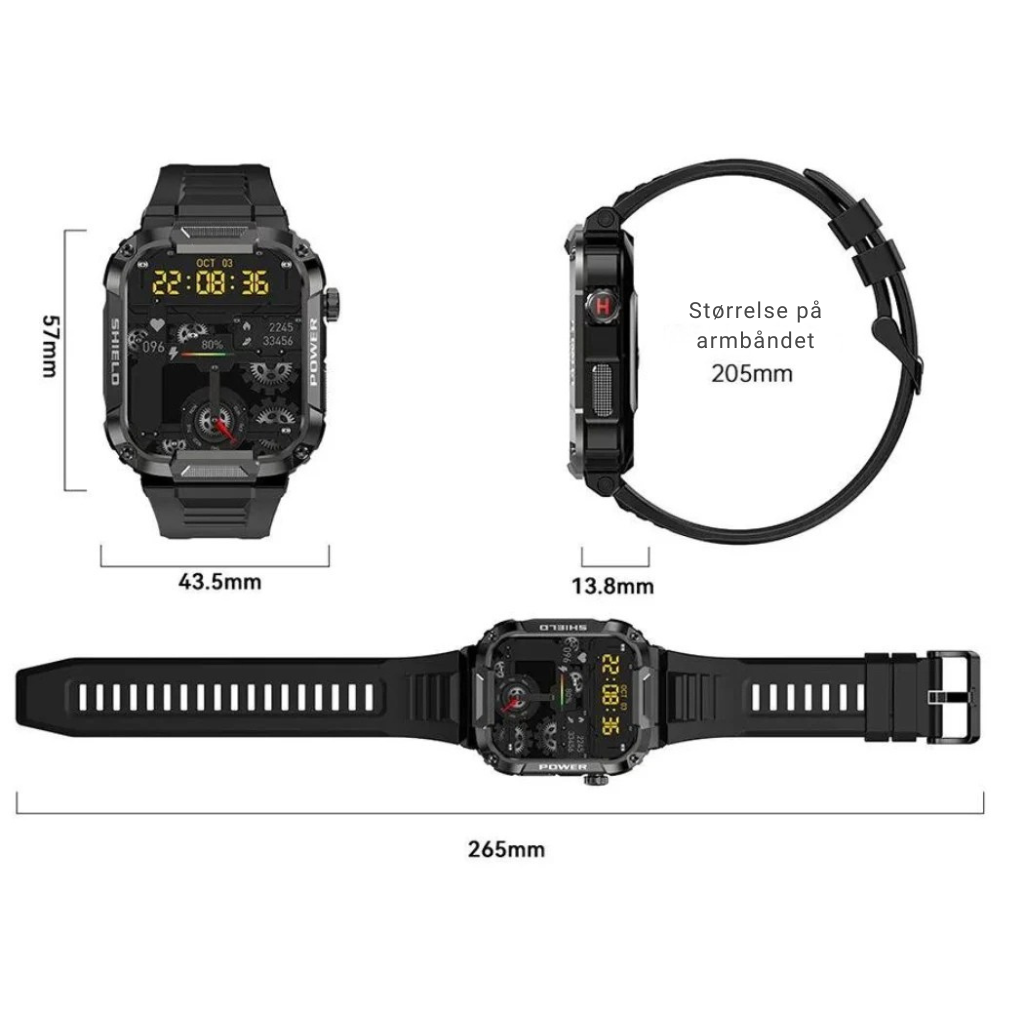 NordTitan™ | Den Uknuselige Smartwatch