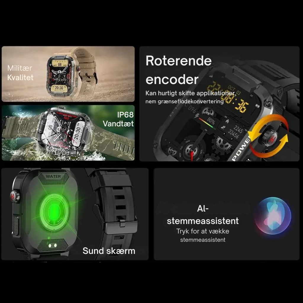 NordTitan™ | Den Uknuselige Smartwatch